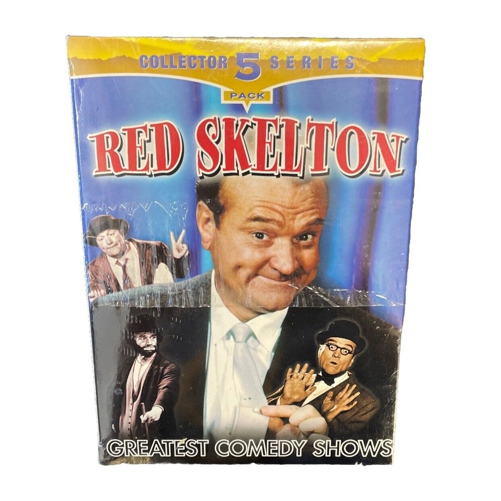 Red Skelton‎ 5 VHS Box Set